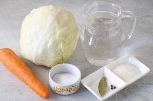 Хрустящая капуста в рассоле на зиму
