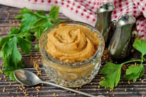 Домашняя горчица на молоке