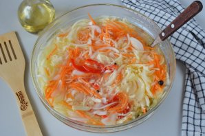 Маринованная капуста с яблочным уксусом