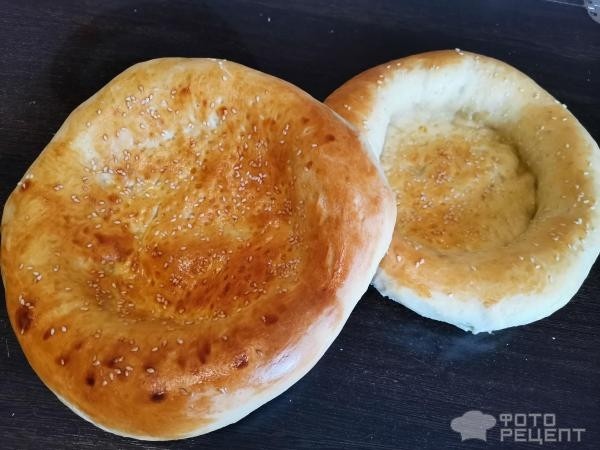 Рецепт: Узбекская лепешка - Как в тандыре, только дома