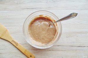 Постный пирог "Зебра"