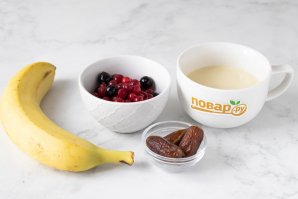 Бананово-смородиновый смузи