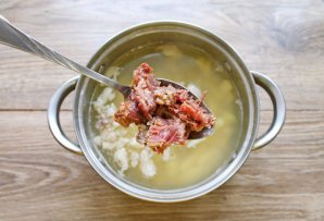 Суп с тушенкой из говядины