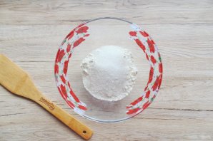 Постный пирог "Зебра"