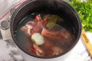 Костный бульон в мультиварке