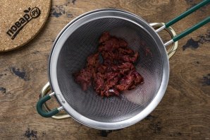 Грузинский суп из вишни