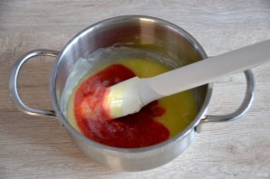 "Макаронс" на итальянской меренге