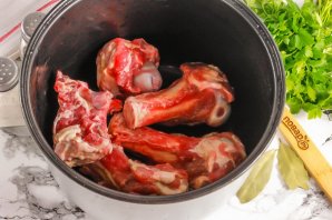Костный бульон в мультиварке