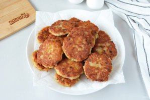 Драники картофельные с фаршем