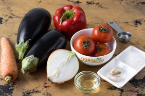 Лечо из баклажанов на зиму