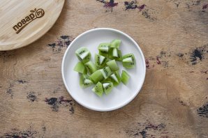 Смузи из киви и яблока