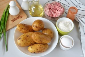 Драники картофельные с фаршем