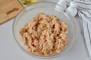 Драники картофельные с фаршем