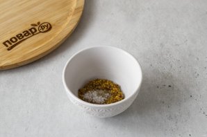 Соус для винегрета с горчицей