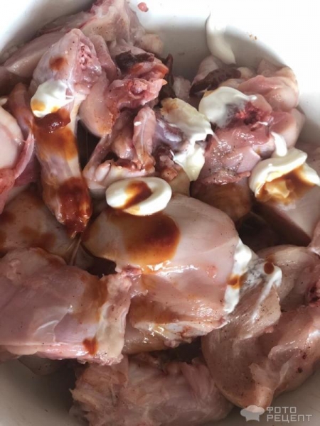 Рецепт: Запеченная курица с картошкой в трехлитровом балоне - В трёхлитровом баллоне.